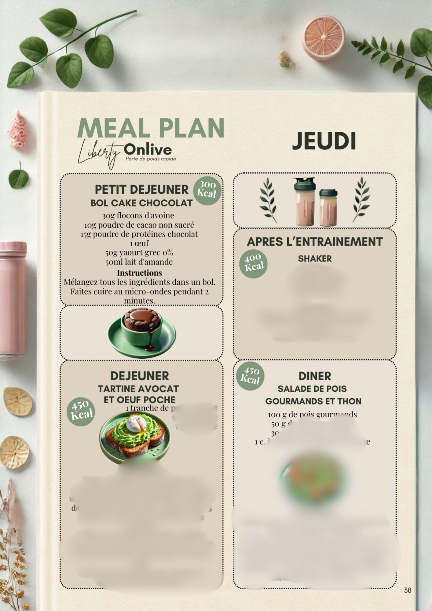 Nutri-sèche 1600 Kcal